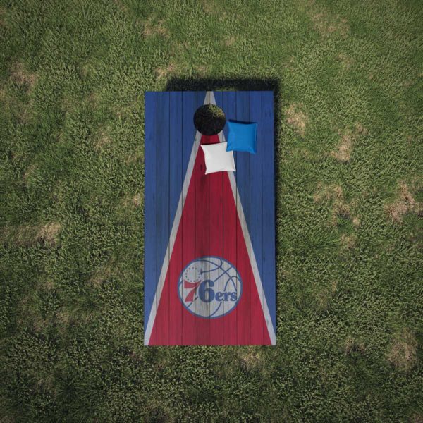 Philadelphia Sixers Cornhole Boards - Image 3