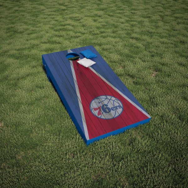Philadelphia Sixers Cornhole Boards - Image 2