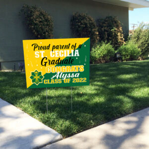 SCS Graduation Lawn Sign