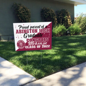 AHS Graduation Lawn Sign