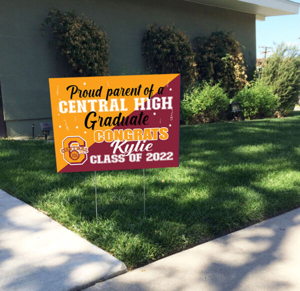 CPHS Graduation Lawn Sign