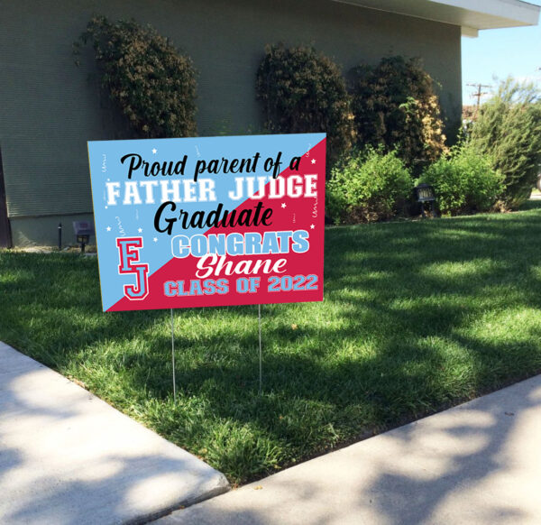 FJHS Graduation Lawn Sign