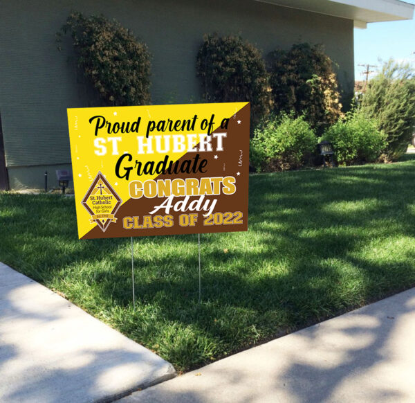 SHHS Graduation Lawn Sign