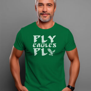 Fly Eagles Fly Retro Logo
